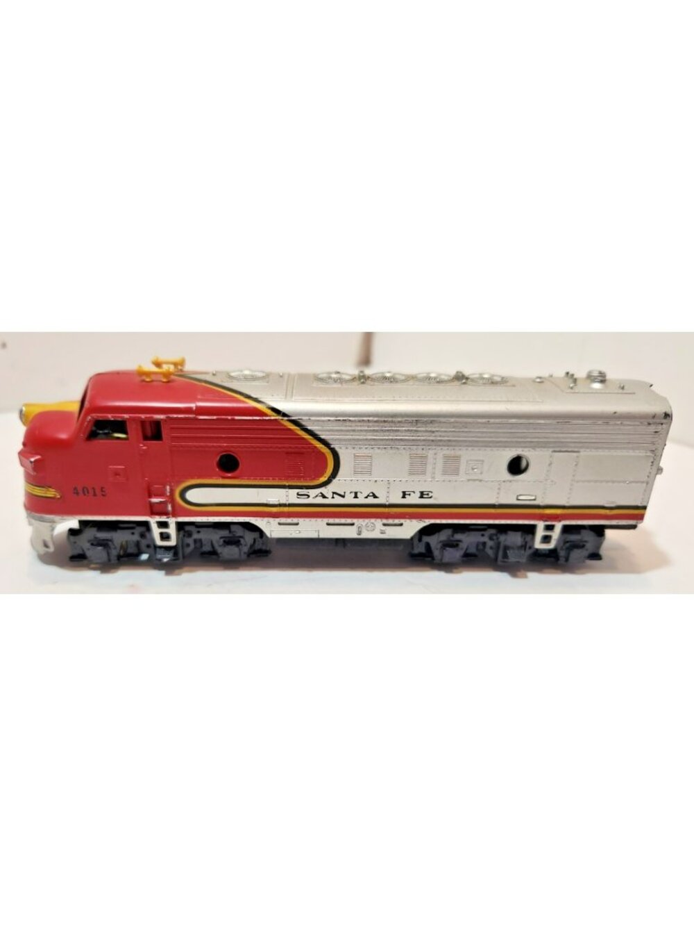 Vtg Tyco Ho Scale "Santa Fe" #4015 Made In Hong Kong